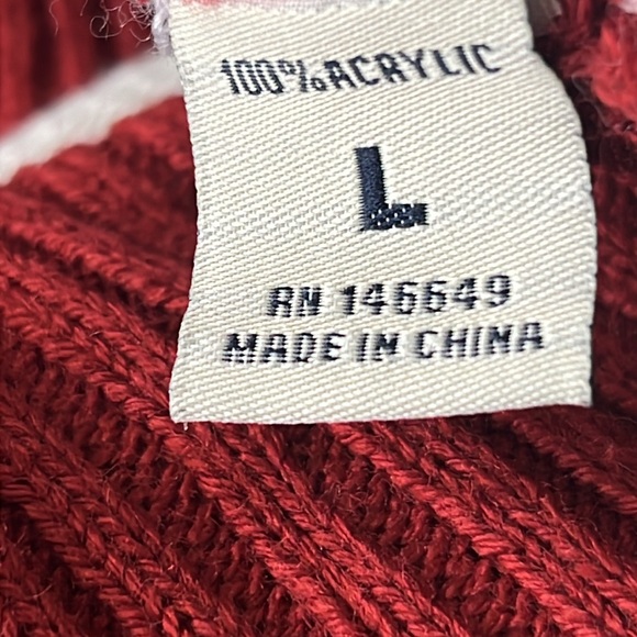 Winchester US American Flag Patriotic Crew Neck Sweater Size Large - Picture 5 of 5